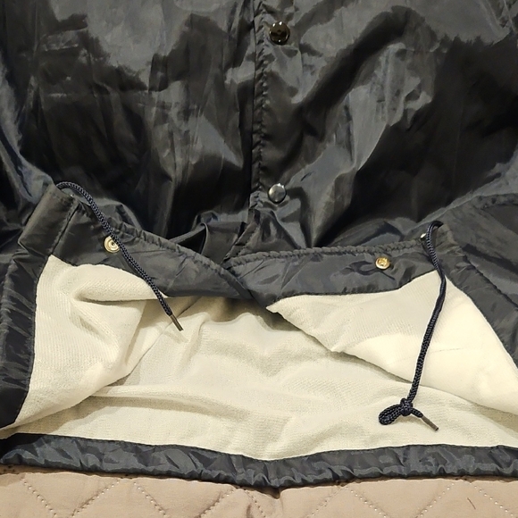 NFL Team Apparel Miami Dolphin Navy Blue Windbreaker Lightweight Athletic Jacket - Picture 10 of 16